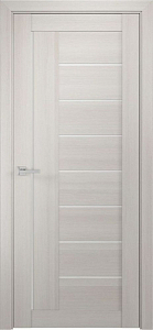 Товар Межкомнатная дверь ЛУ-17 белёный дуб (стекло сатинат, 900x2000)